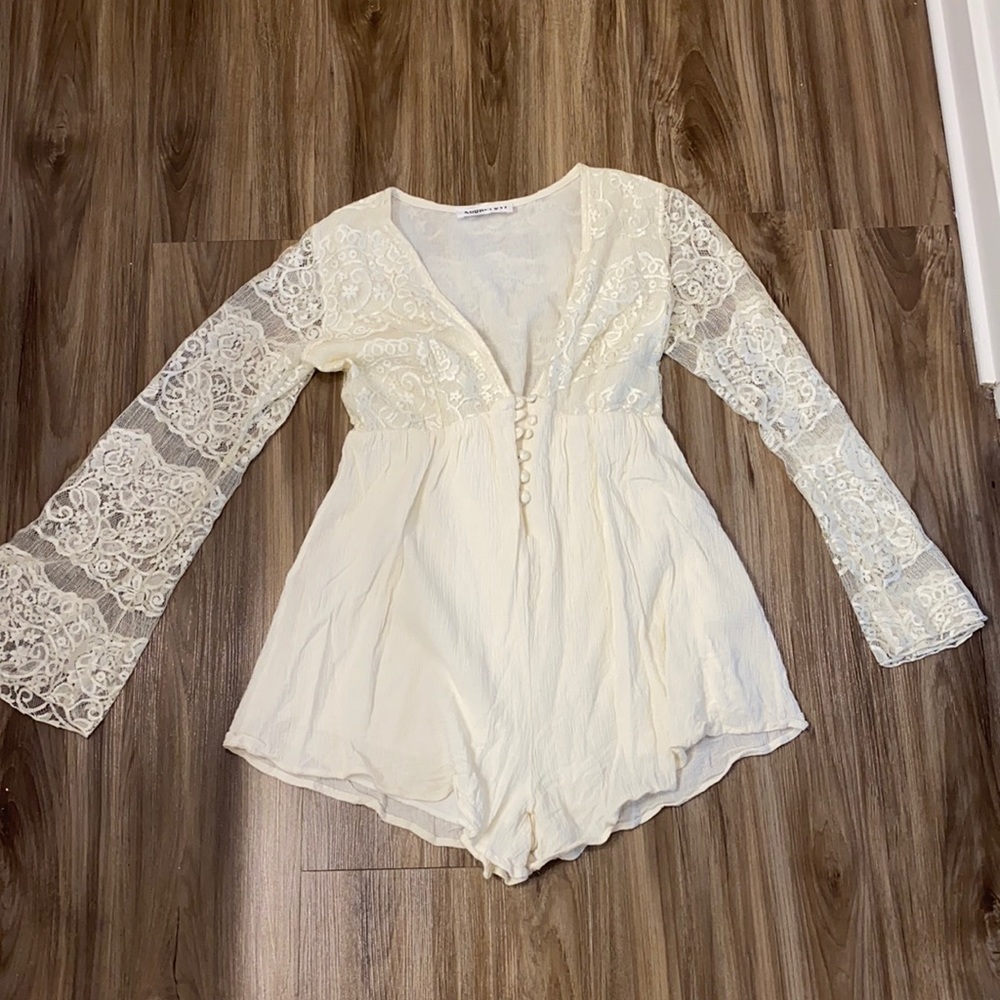 Lace romper